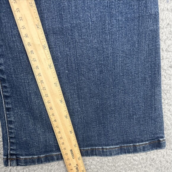LRL Lauren Jeans Co Woman's Jeans Boot Cut Flare Stretch Denim Size 12 - Picture 6 of 7